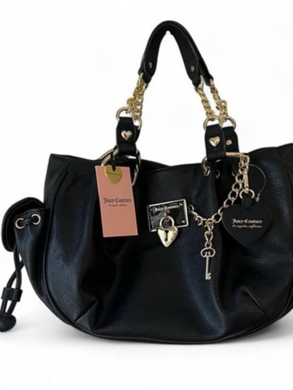 Juicy Couture Rolling on Satchel Black